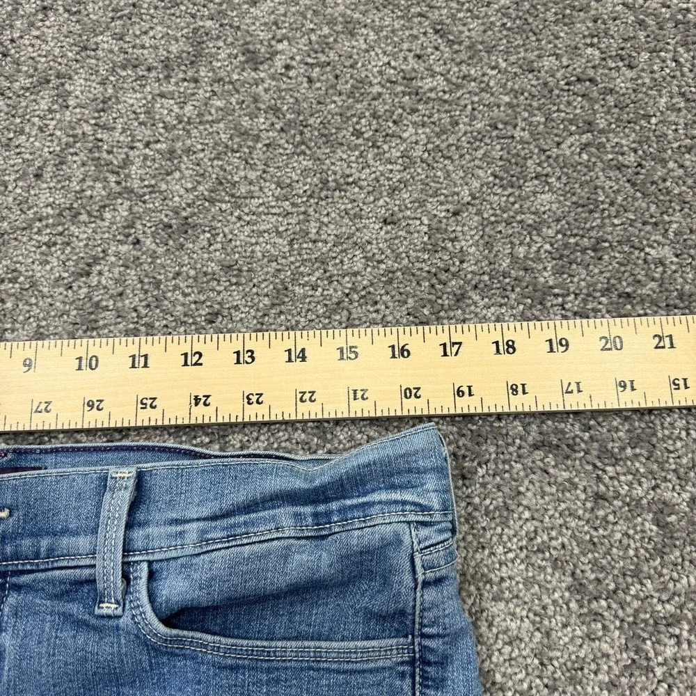 NYDJ Jeans Womens 12 Blue Cropped Stretch Medium Wash Denim Lift Tuck Technology - Picture 3 of 11